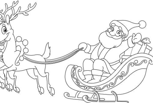 Clip Art:3fi9o0kpaqc= Outline:Tql7pkl-3xu= Santa