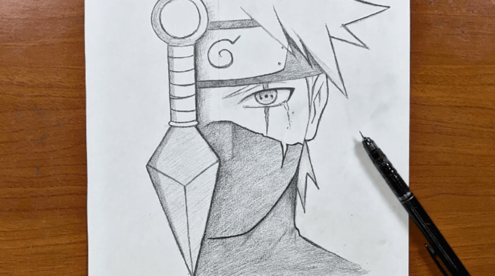 Drawing:O5arbuecn8e= Kakashi