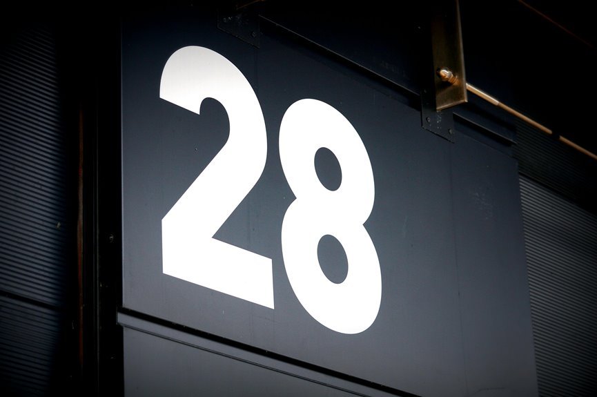 digital address with numbers