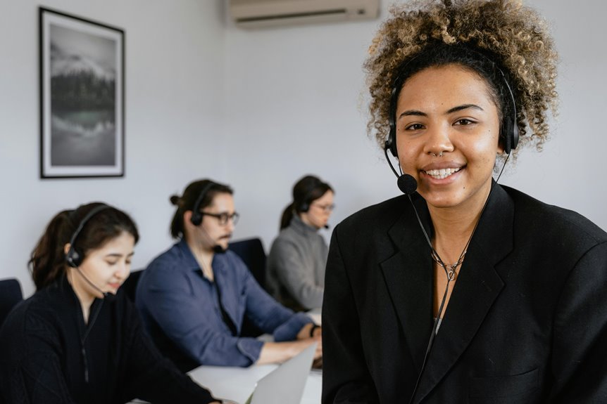 business phone customer service